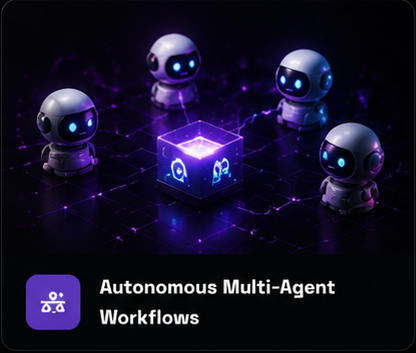 Autonomous Multi-Agent Workflows solution card